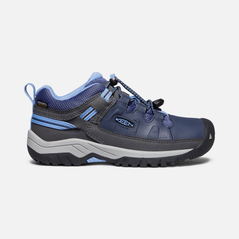 Keen Targhee Waterproof Shoes - Kids' Blue Footwear